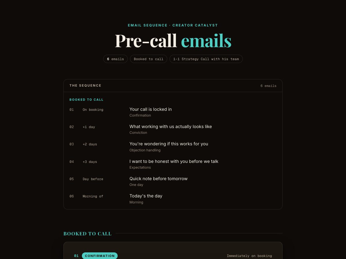 Pre-call preview